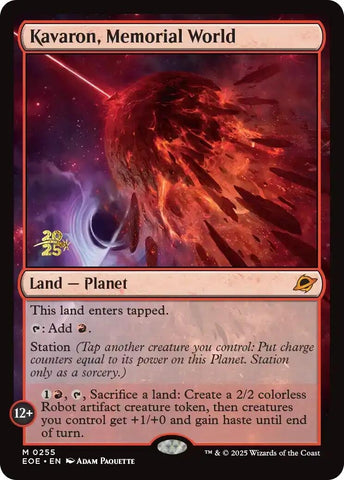 Image for Kavaron, Memorial World (255) (Prerelease Cards) - Magic: The Gathering