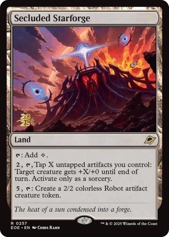 Image for Secluded Starforge (257) (Prerelease Cards) - Magic: The Gathering