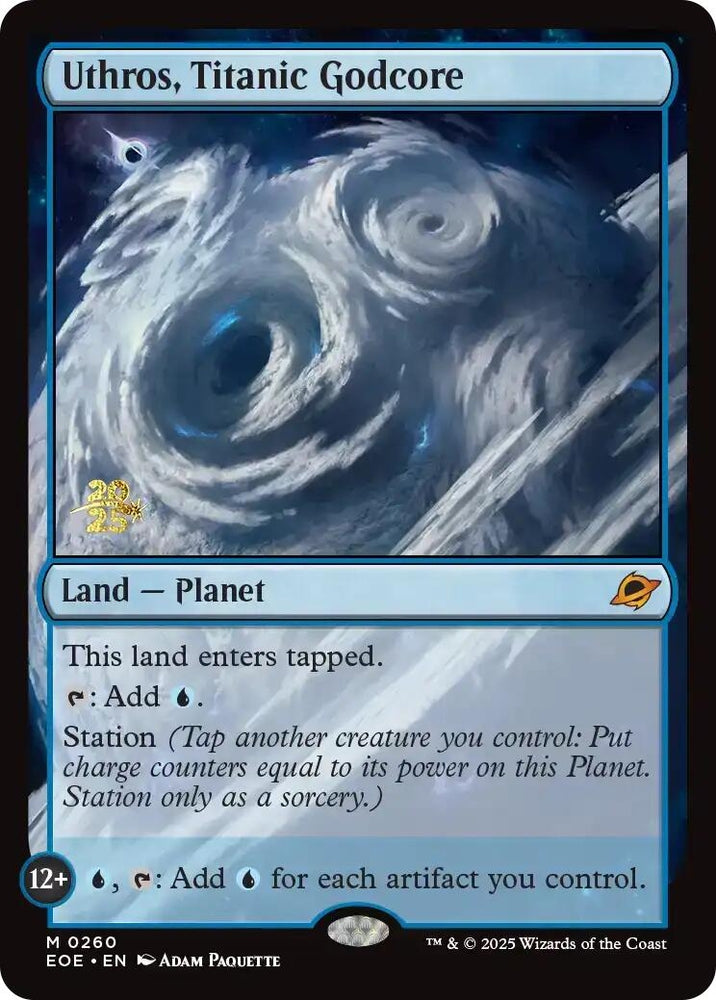 Image for Uthros, Titanic Godcore (260) (Prerelease Cards) - Magic: The Gathering