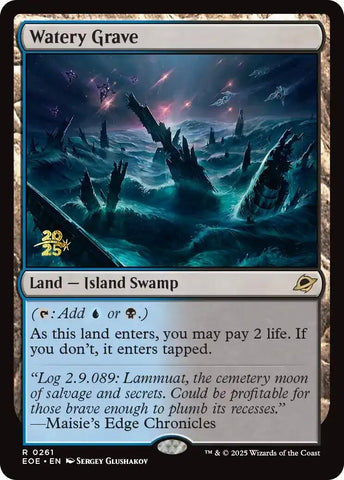 Image for Watery Grave (261) (Prerelease Cards) - Magic: The Gathering