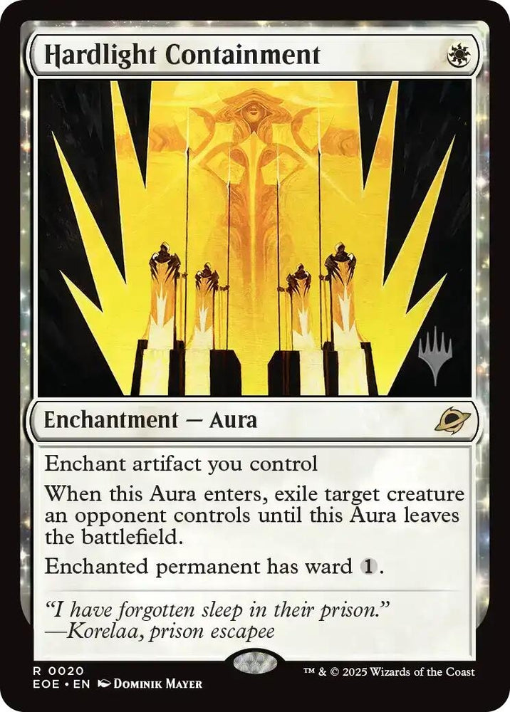 Image for Hardlight Containment (20) (Promo Pack: Edge of Eternities) - Magic: The Gathering
