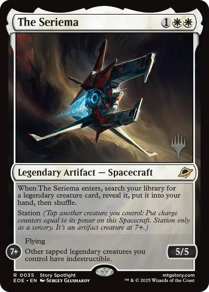 Image for The Seriema (35) (Promo Pack: Edge of Eternities) (PPEOE) - Magic: The Gathering