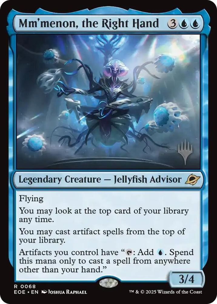 Image for Mm'menon, the Right Hand (68) (Promo Pack: Edge of Eternities) (PPEOE) - Magic: The Gathering