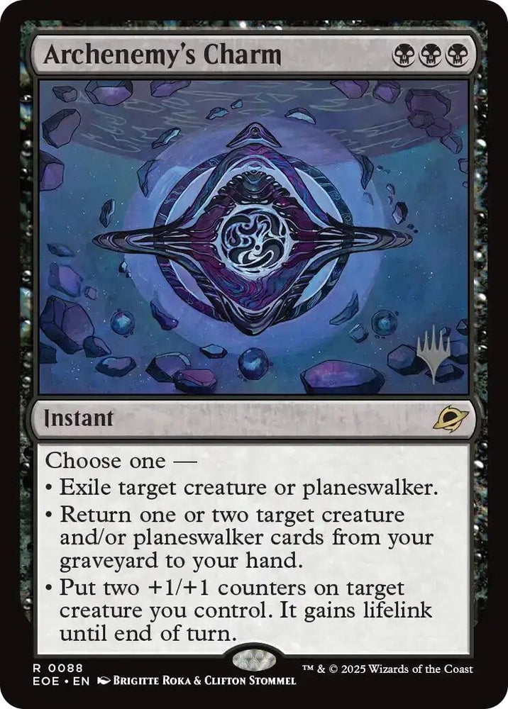 Image for Archenemy's Charm (88) (Promo Pack: Edge of Eternities) (PPEOE) - Magic: The Gathering