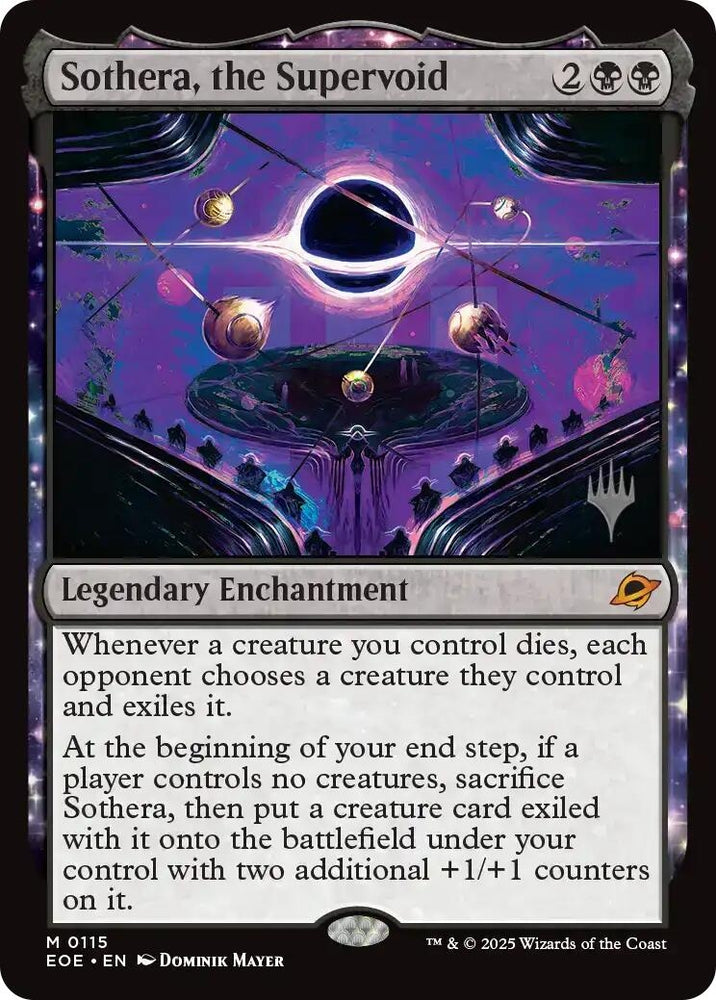 Image for Sothera, the Supervoid (115) (Promo Pack: Edge of Eternities) - Magic: The Gathering