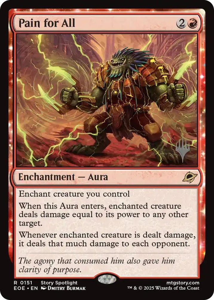 Image for Pain for All (151) (Promo Pack: Edge of Eternities) - Magic: The Gathering