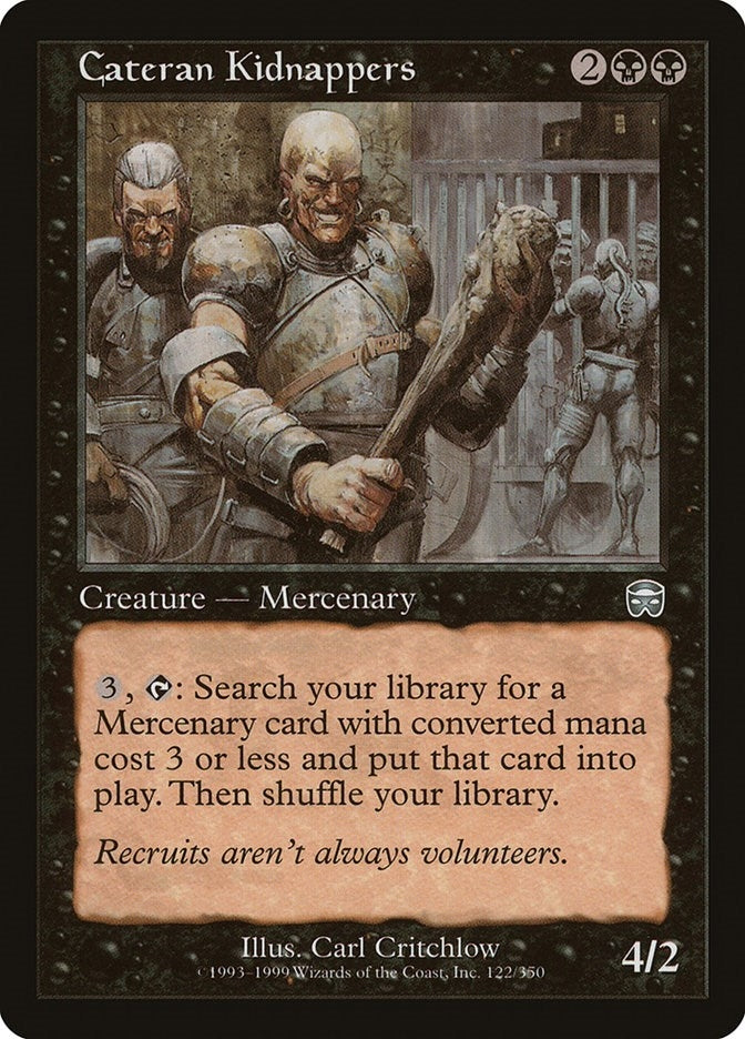 Image for Cateran Kidnappers (122) [Mercadian Masques]