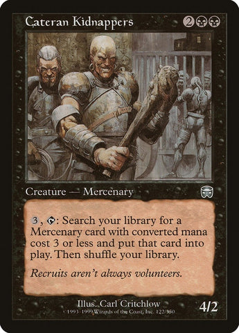 Image for Cateran Kidnappers (122) [Mercadian Masques]