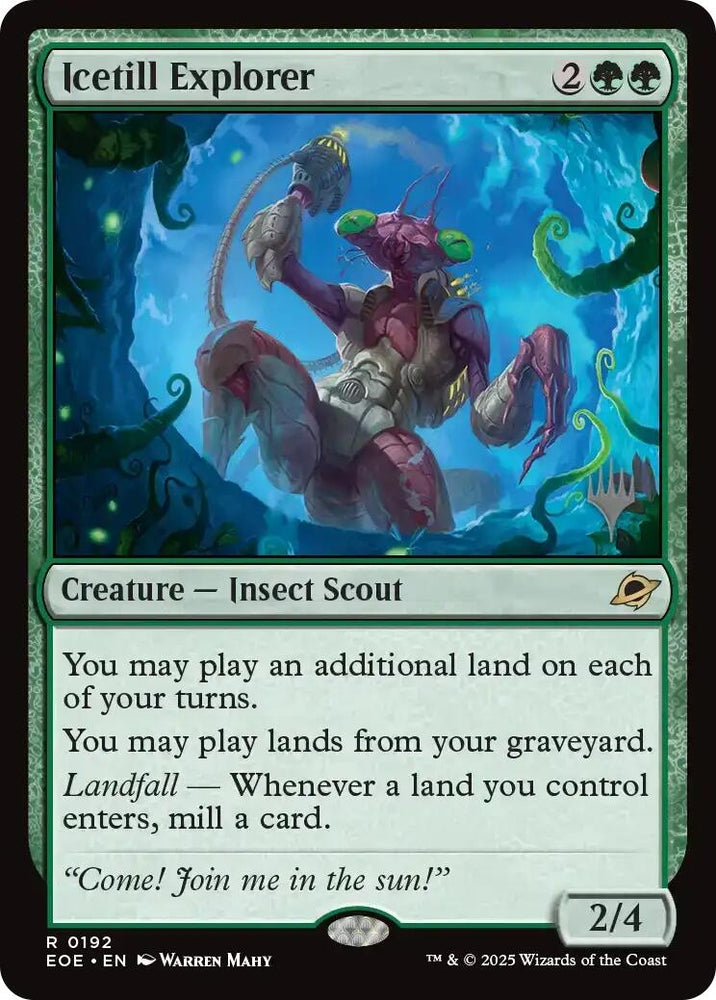 Image for Icetill Explorer (192) (Promo Pack: Edge of Eternities) - Magic: The Gathering