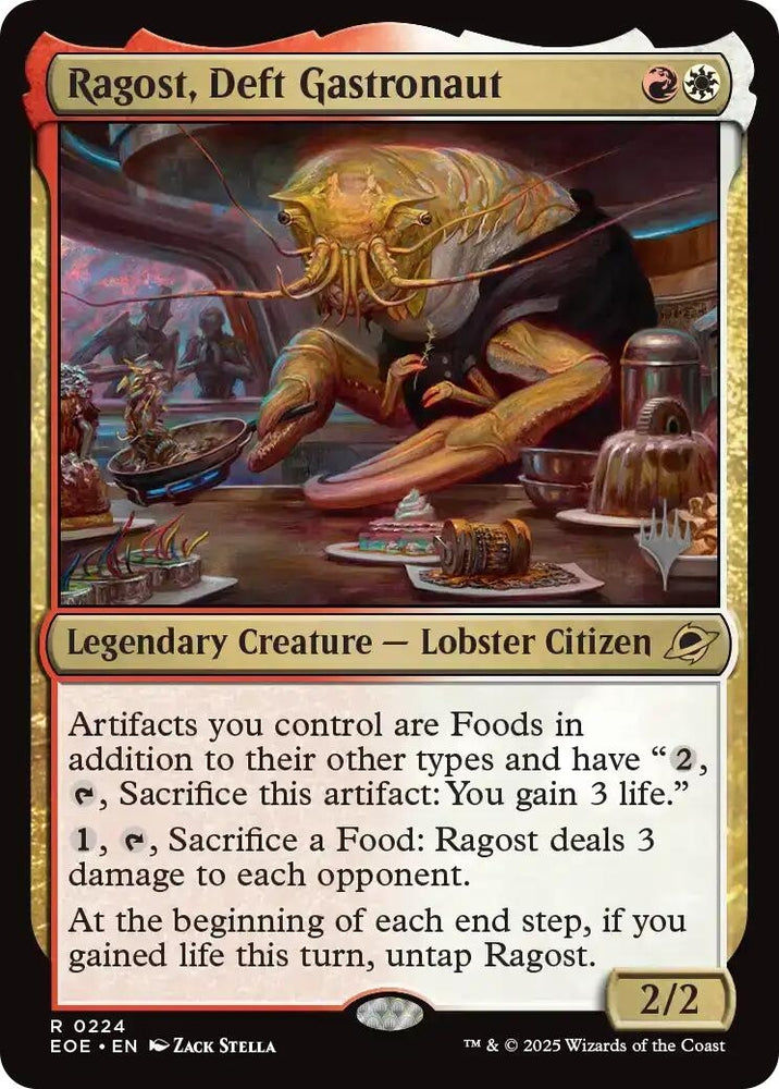 Image for Ragost, Deft Gastronaut (224) (Promo Pack: Edge of Eternities) - Magic: The Gathering
