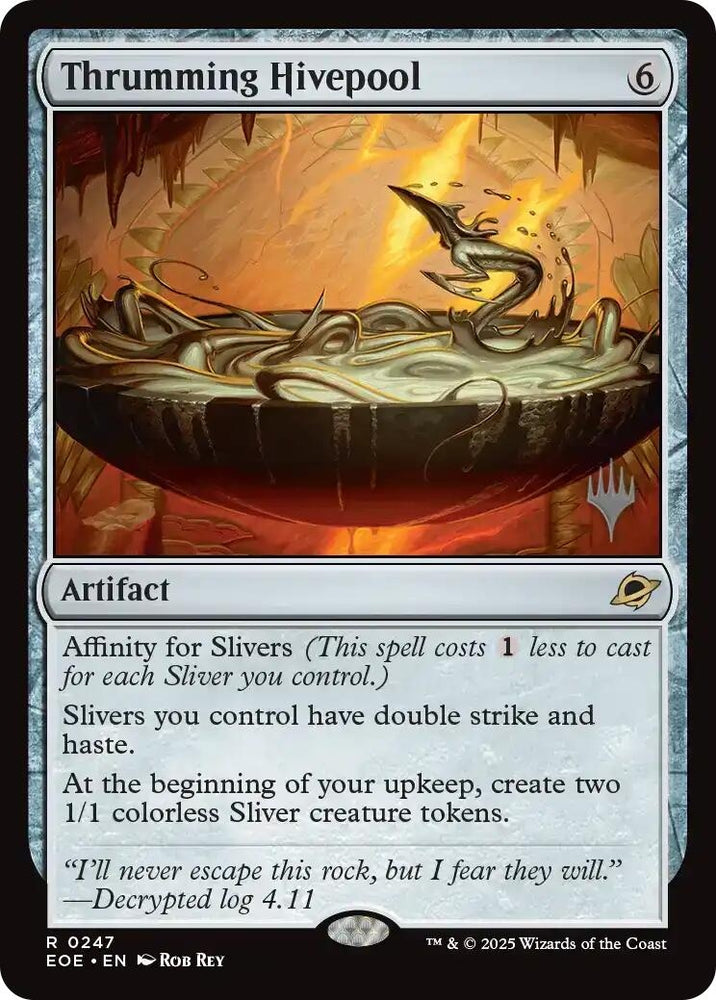 Image for Thrumming Hivepool (247) (Promo Pack: Edge of Eternities) - Magic: The Gathering