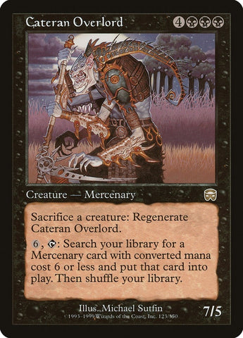 Image for Cateran Overlord (123) [Mercadian Masques]