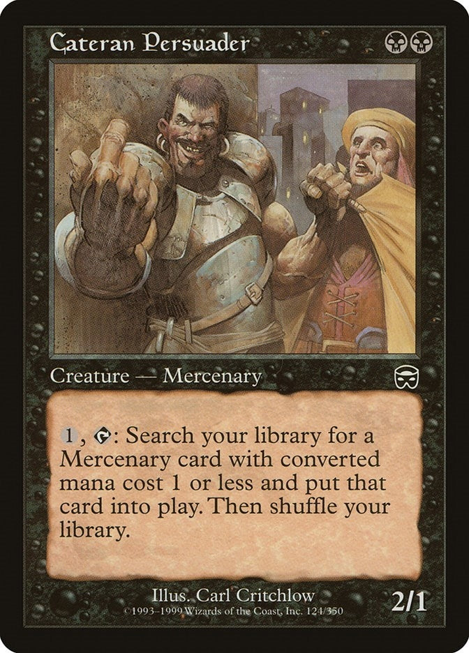 Image for Cateran Persuader (124) [Mercadian Masques]