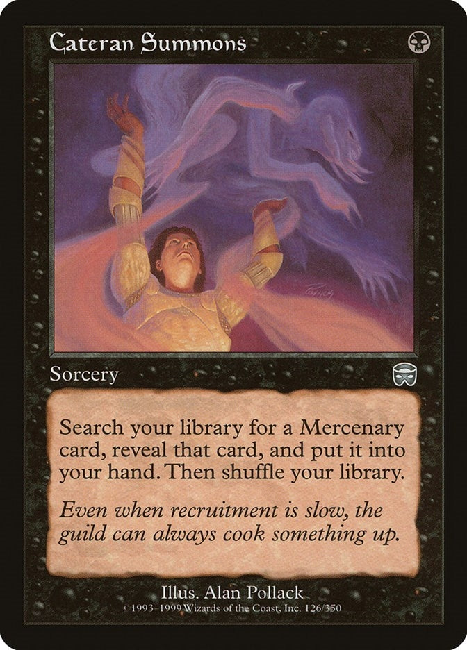 Image for Cateran Summons (126) [Mercadian Masques]
