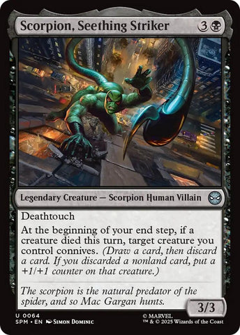 Image for Scorpion, Seething Striker (64) - Magic: The Gathering