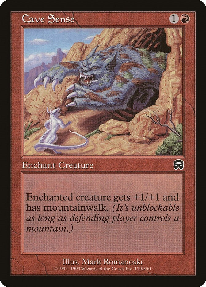 Image for Cave Sense (179) [Mercadian Masques]