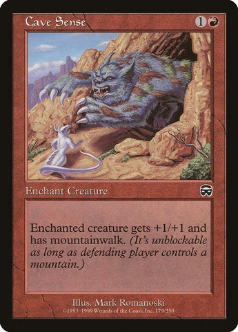 Image for Cave Sense (179) [Mercadian Masques]