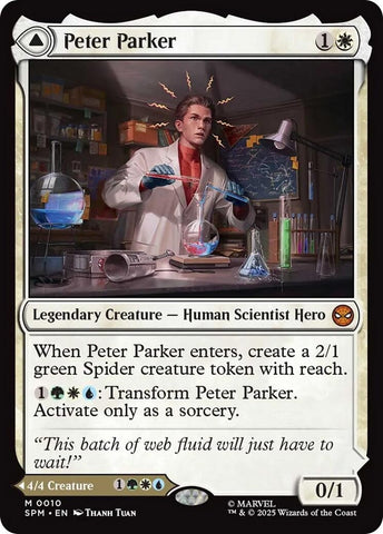 Image for Peter Parker (10) (Marvel's Spider-Man) - Magic: The Gathering
