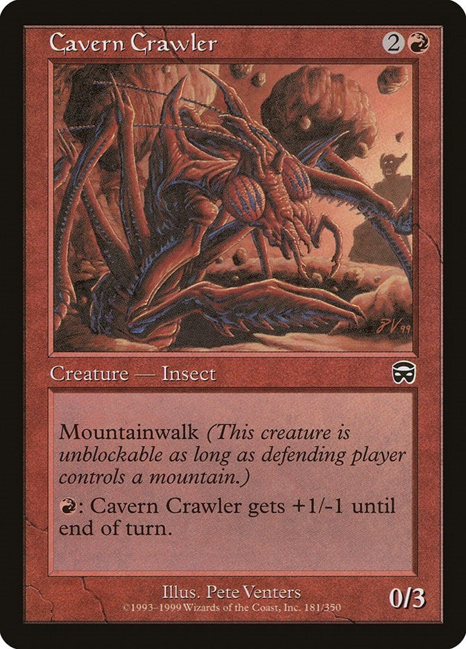 Image for Cavern Crawler (181) [Mercadian Masques]
