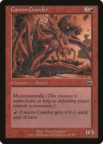 Image for Cavern Crawler (181) [Mercadian Masques]