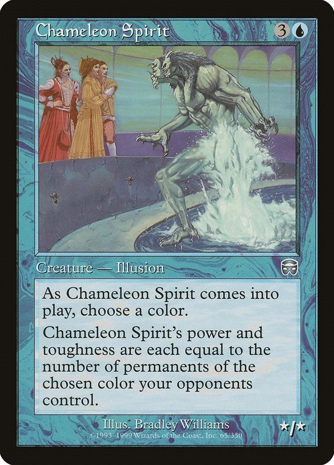 Image for Chameleon Spirit (65) [Mercadian Masques]