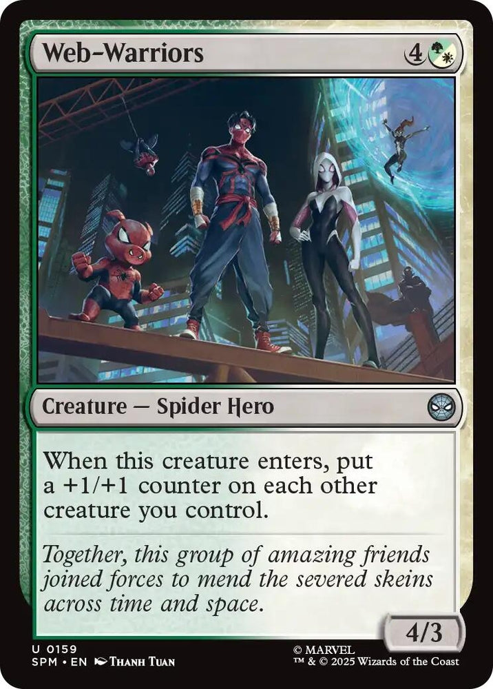 Image for Web-Warriors (159) - Magic: The Gathering