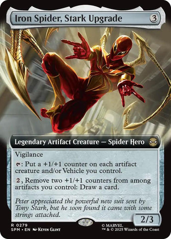 Image for Iron Spider, Stark Upgrade (Extended Art) (279) (Marvel's Spider-Man) - Magic: The Gathering