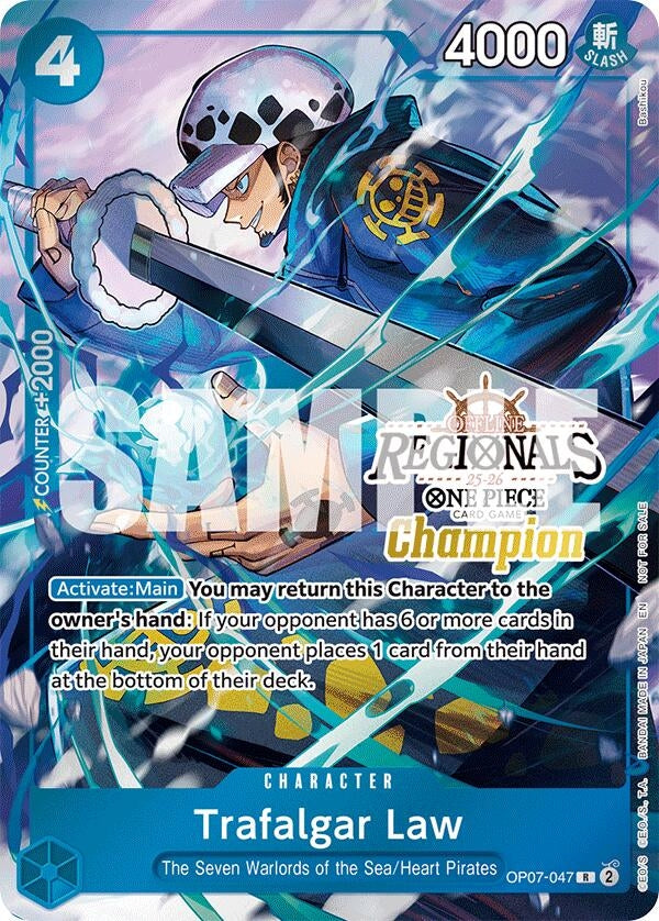 Image for Trafalgar Law (Offline Regional Champion Card Set 2025 Vol.2) (OP07-047) - One Piece Card Game