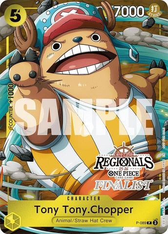 Image for Tony Tony.Chopper (Offline Regional Finalist Card Set 2025 Vol.2) (P-089) - One Piece Card Game