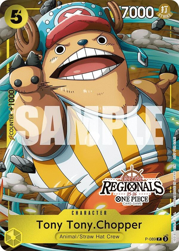 Image for Tony Tony.Chopper (Offline Regional Participation Pack 2025 Vol.2) (P-089) - One Piece Card Game