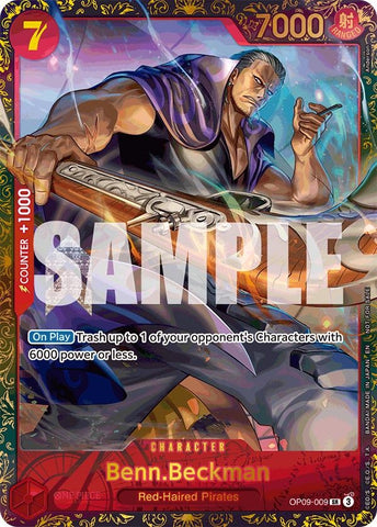 Image for Benn.Beckman (Championship 25-26 Offline Regionals Season 2) (OP09-009) - One Piece Card Game