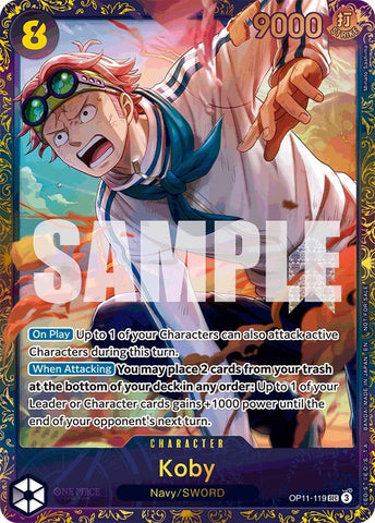 Image for Koby (Treasure Cup August 2025) (OP11-119) - One Piece Card Game