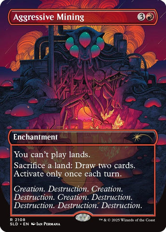 Image for Aggressive Mining (2108) - Magic: The Gathering