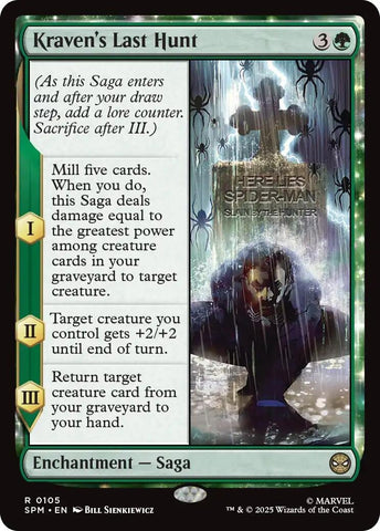 Image for Kraven's Last Hunt (105) (Marvel's Spider-Man) - Magic: The Gathering