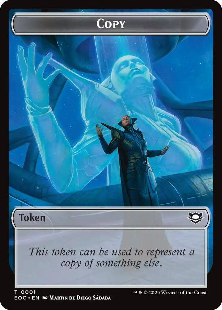 Image for Copy // Golem (0012) Double-Sided Token (1 // 12) (Commander: Edge of Eternities) - Magic: The Gathering