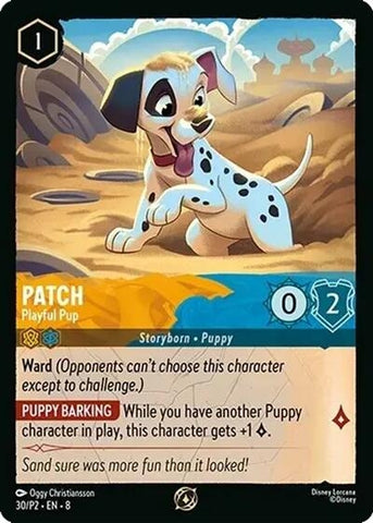 Image for Patch - Playful Pup (30/P2) (Disney Lorcana Promo Cards) - Disney Lorcana