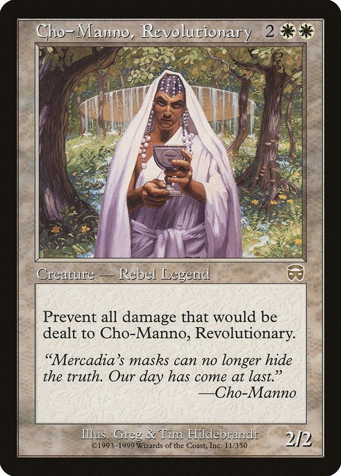 Image for Cho-Manno, Revolutionary (11) [Mercadian Masques]
