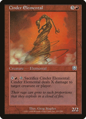 Image for Cinder Elemental (183) [Mercadian Masques]