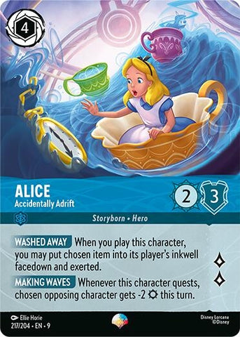 Image for Alice - Accidentally Adrift (Epic) (210/204) (Fabled) - Disney Lorcana