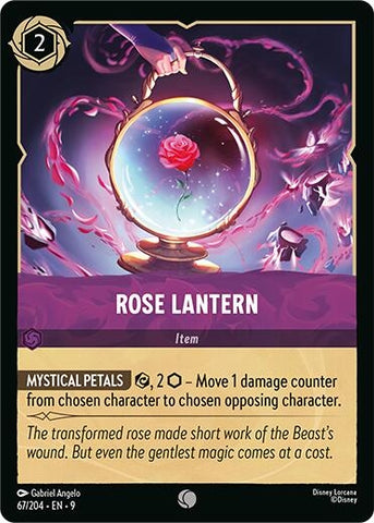 Image for Rose Lantern (67/204) (Fabled) - Disney Lorcana
