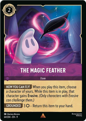 Image for The Magic Feather (64/204) (Fabled) - Disney Lorcana