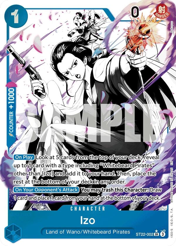 Image for Izo (Parallel) (ST22-002) - One Piece Card Game