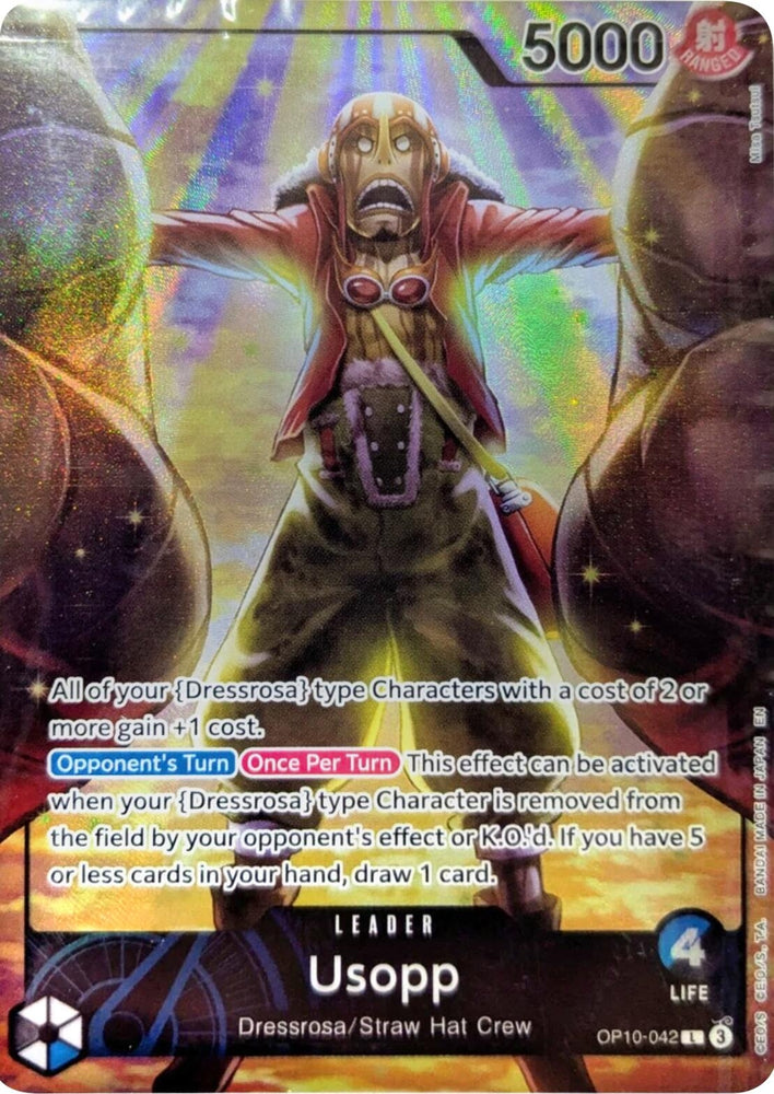 Image for Usopp (Official Playmat -Limited Edition Vol. 3-) (OP10-042) - One Piece Card Game
