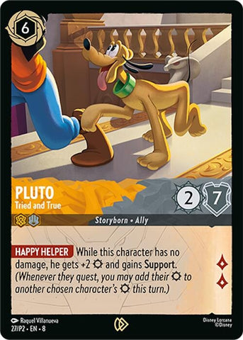 Image for Pluto - Tried and True (27) (Disney Lorcana Promo Cards) - Disney Lorcana