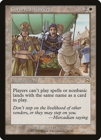 Image for Cornered Market (14) [Mercadian Masques]