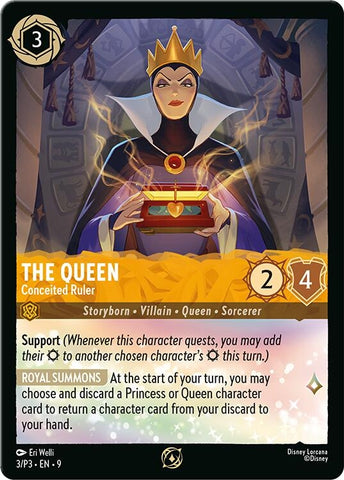 Image for The Queen - Conceited Ruler (3/P3) (Disney Lorcana Promo Cards) - Disney Lorcana
