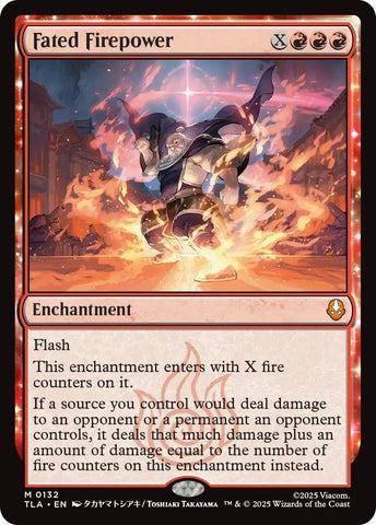 Image for Fated Firepower (132) (Avatar: The Last Airbender) - Magic: The Gathering