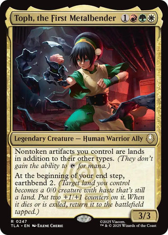Image for Toph, the First Metalbender (247) (Avatar: The Last Airbender) - Magic: The Gathering