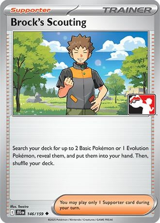 Brock's Scouting (146/159) (Prize Pack Series Cards)