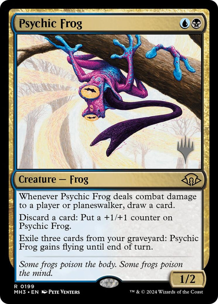 Image for Psychic Frog (199) (Promo Pack: Edge of Eternities) - Magic: The Gathering